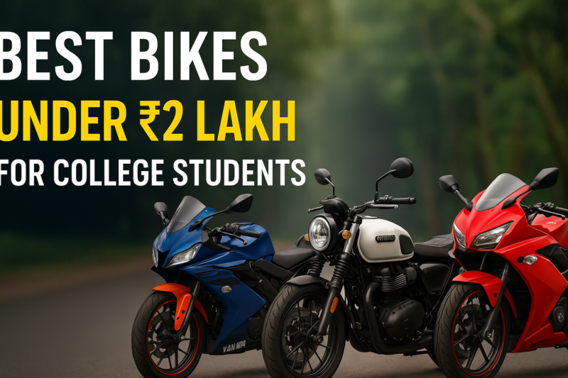 🏍️ Best Bikes Under ₹2 Lakh for College Students in India (2025)